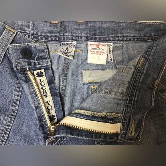 Lucky Brand Dungarees - Size 8 (29) - Picture 2 of 5